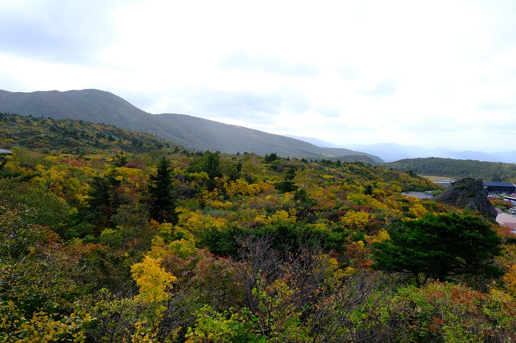 X-T3で撮影のレビュー・須川岳の紅葉の写真