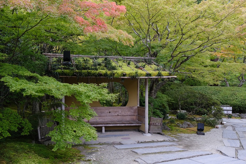 円通院の庭園の風景写真