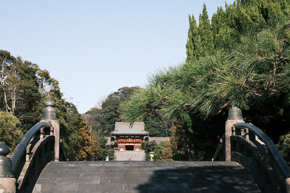 鶴岡八幡宮へのアクセス写真
