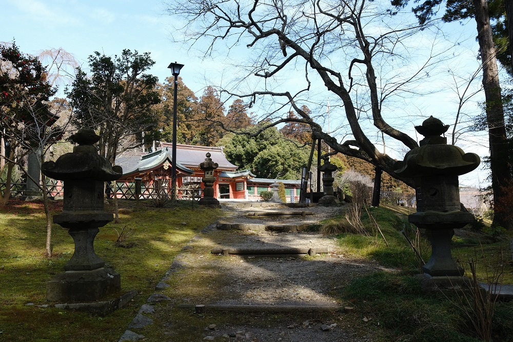 塩竃神社の2月の風景写真