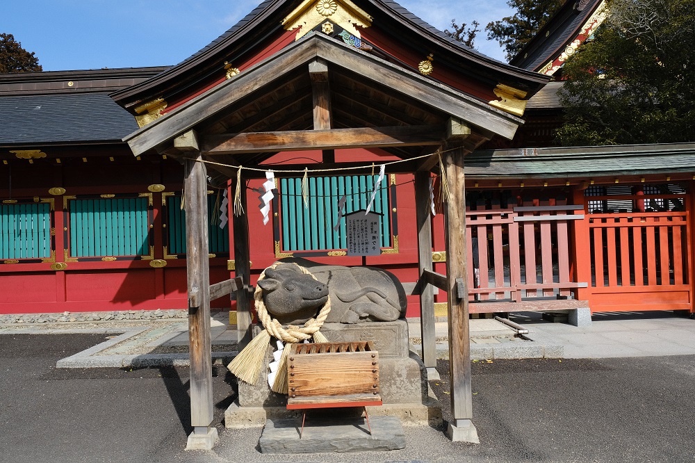 塩竃神社の2月の風景写真